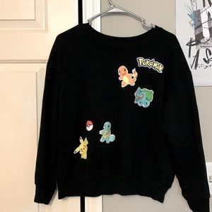 Pokémon Crewneck Crop Sweatshirt